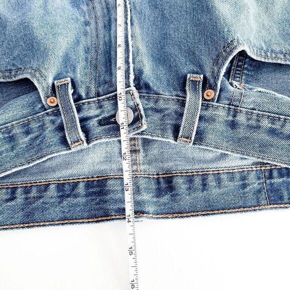 Levi's 505 Men's Zip Fly Straight Leg Classic Denim Jeans Medium Wash Size 34x30 - Picture 10 of 12